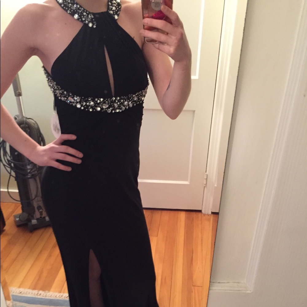Black Formal Dress from Deb